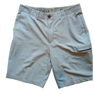 Haggar- Blue Cargo Golf Shorts with Classic Design Size 34